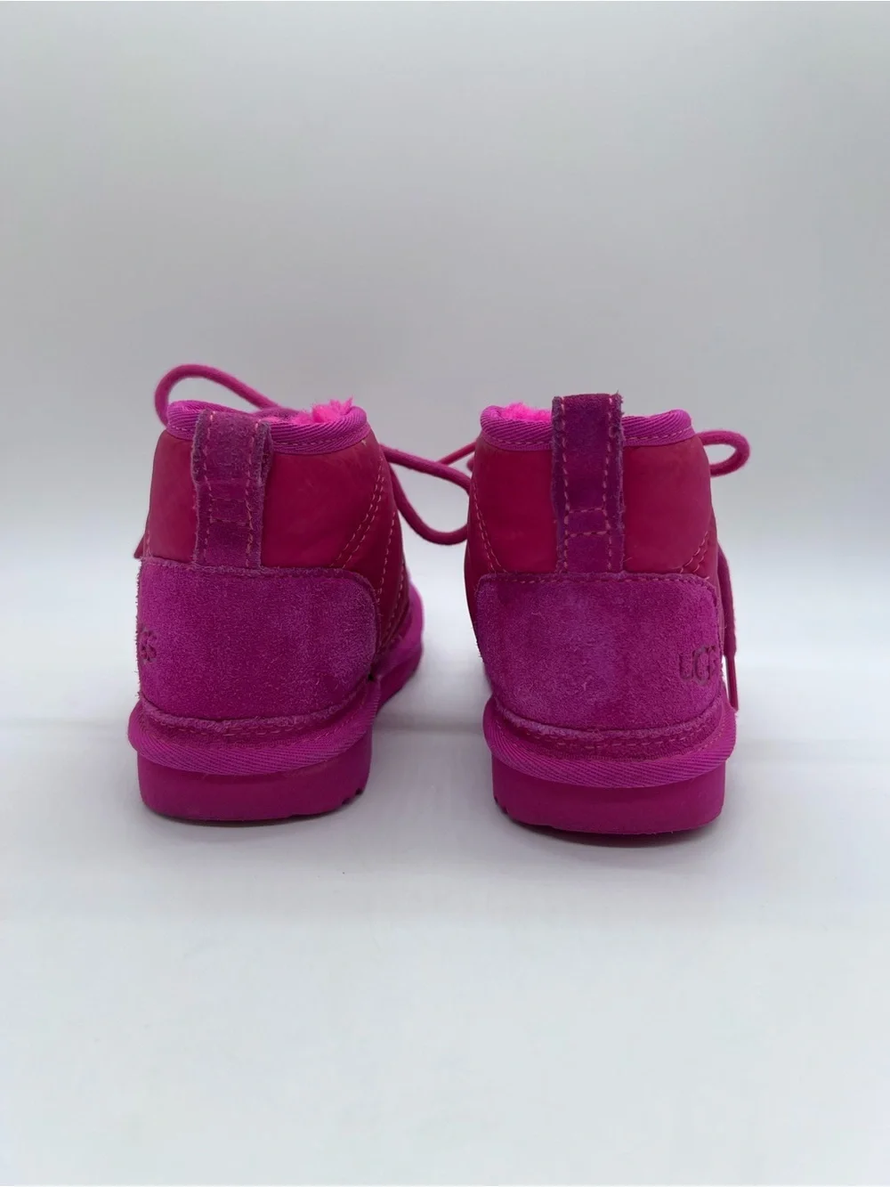 UGG Neumel II LTA Hot Pink Suede Bootie Unisex Size Little Kids 1